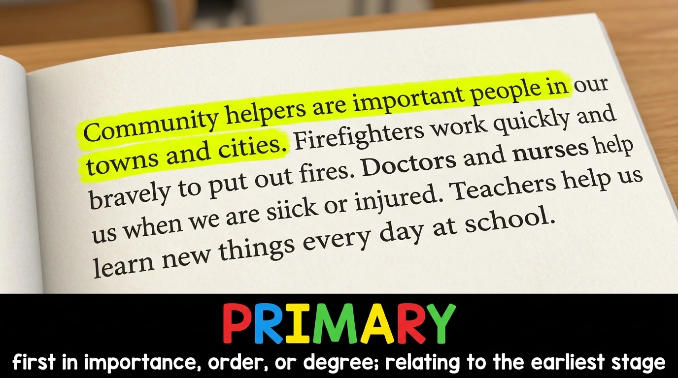 English Illustration for primary